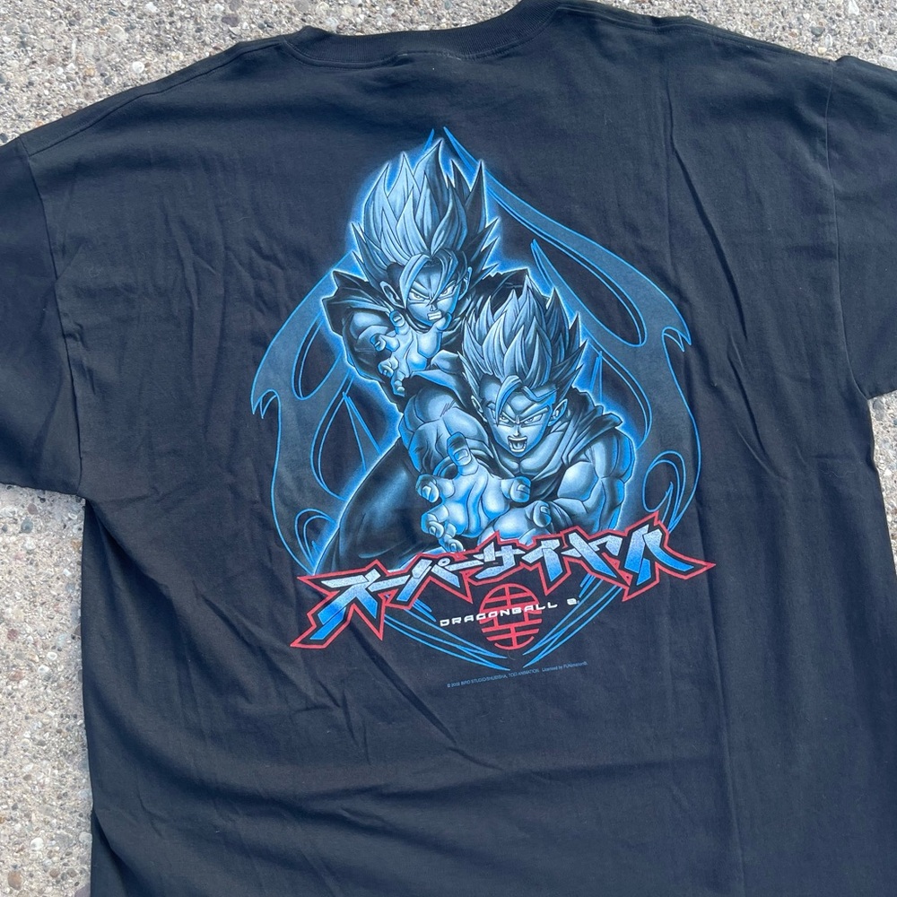 Vintage Dragon Ball Z 2 Son Gohan Goku Men's T Shirt 2X Black